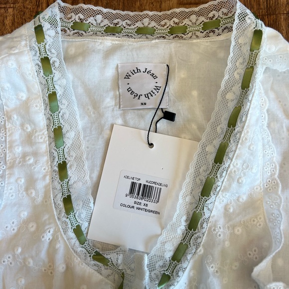 NWT With Jean Adeline Top - Picture 3 of 3